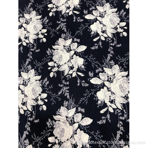Retro Style Cotton Stretch Printed Fabric
